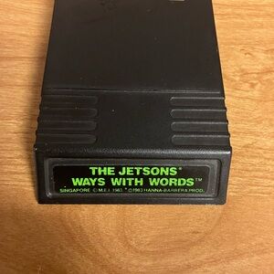 The Jetsons Ways with Words Game Cartridge for intellivision vintage video game